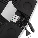 Adler AD 8091 Tragbare Kühlbox 25L elektrisch Auto Camping Picknick schwarz grau