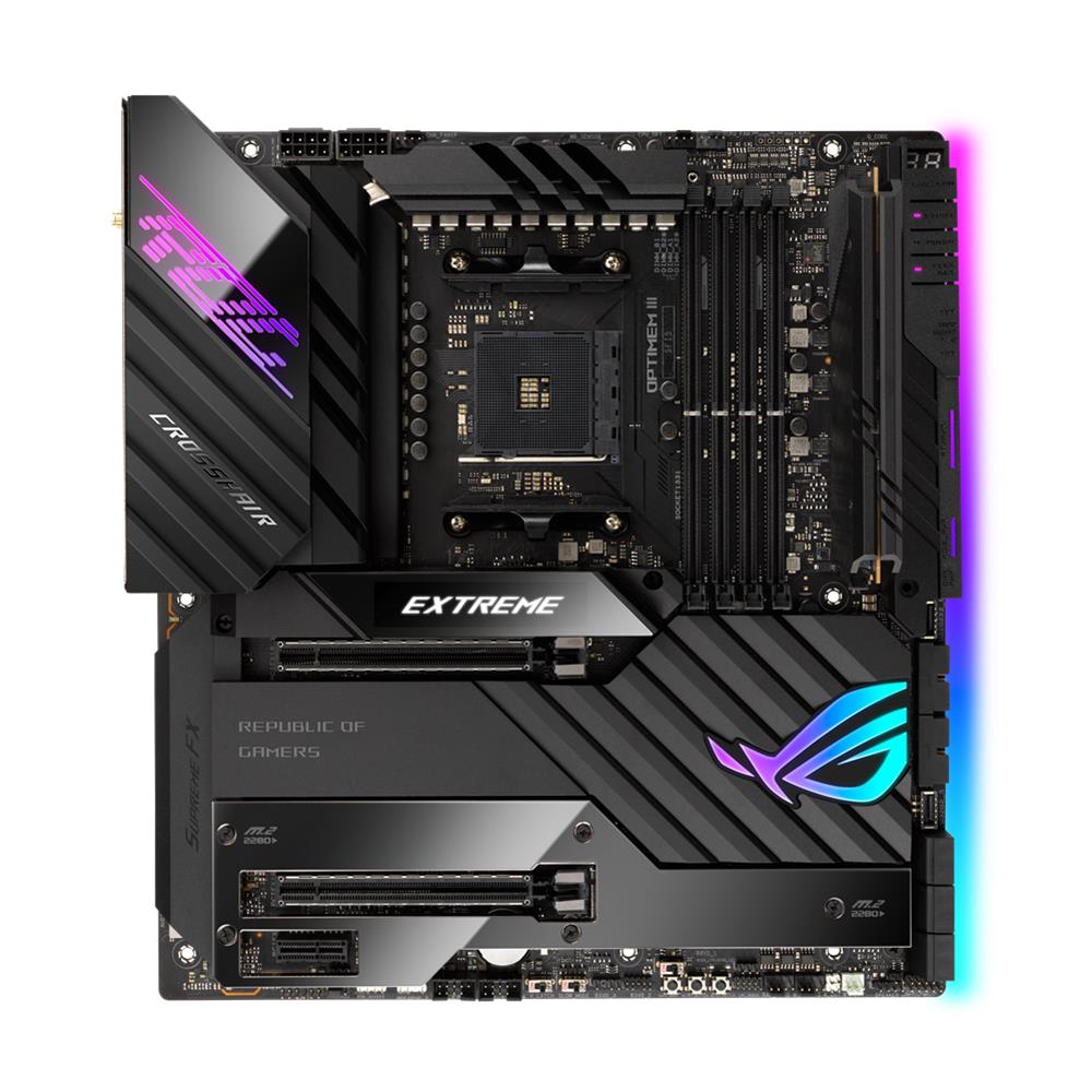 ASUS ROG CROSSHAIR VIII EXTREME AMD X570 Gaming-Mainboard EATX PCIe 4.0 WiFi 6E SATA M.2 USB 3.2