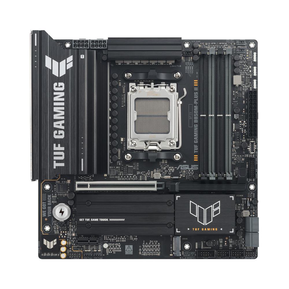 ASUS TUF GAMING B850M-PLUS II Mainboard AM5 micro ATX DDR5 PCIe 5.0 Aura Sync