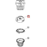 Nilfisk Original 22232301 Top Housing oberes Gehäuse