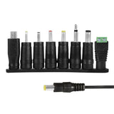 LogiLink Universalnetzteil 3-12V 12W mit 8 austauschbaren Adaptern Schwarz