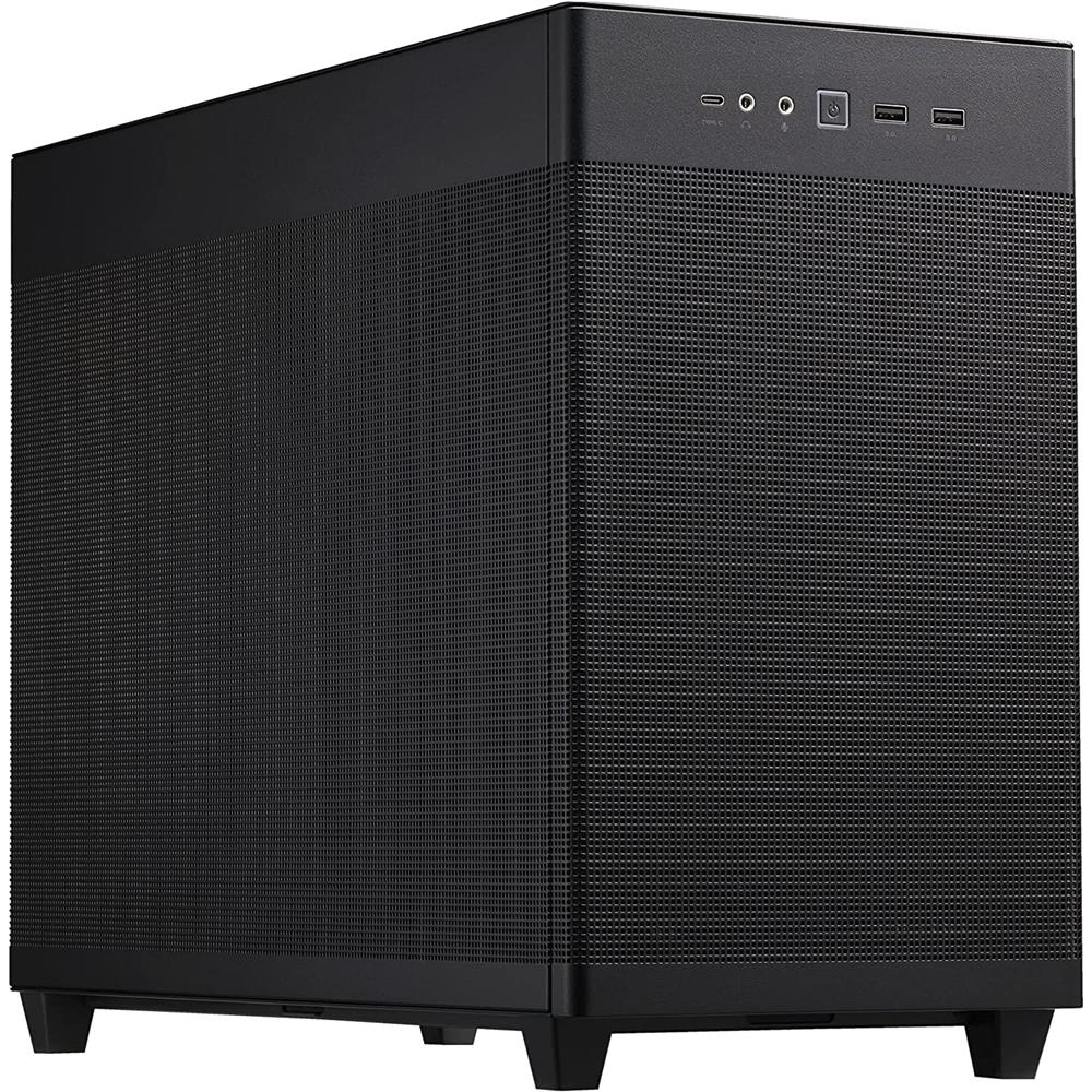 ASUS Prime AP201 MicroATX Gehäuse schwarz Mesh-Design unterstützt ATX-Netzteile