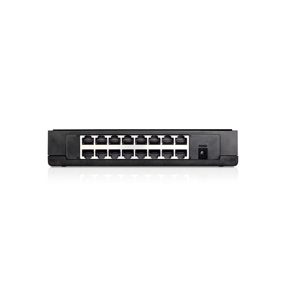 TP-Link TL-SF1016D 16-Port Fast Ethernet Desktop Switch Unmanaged Kunststoffgehäuse Plug&Play