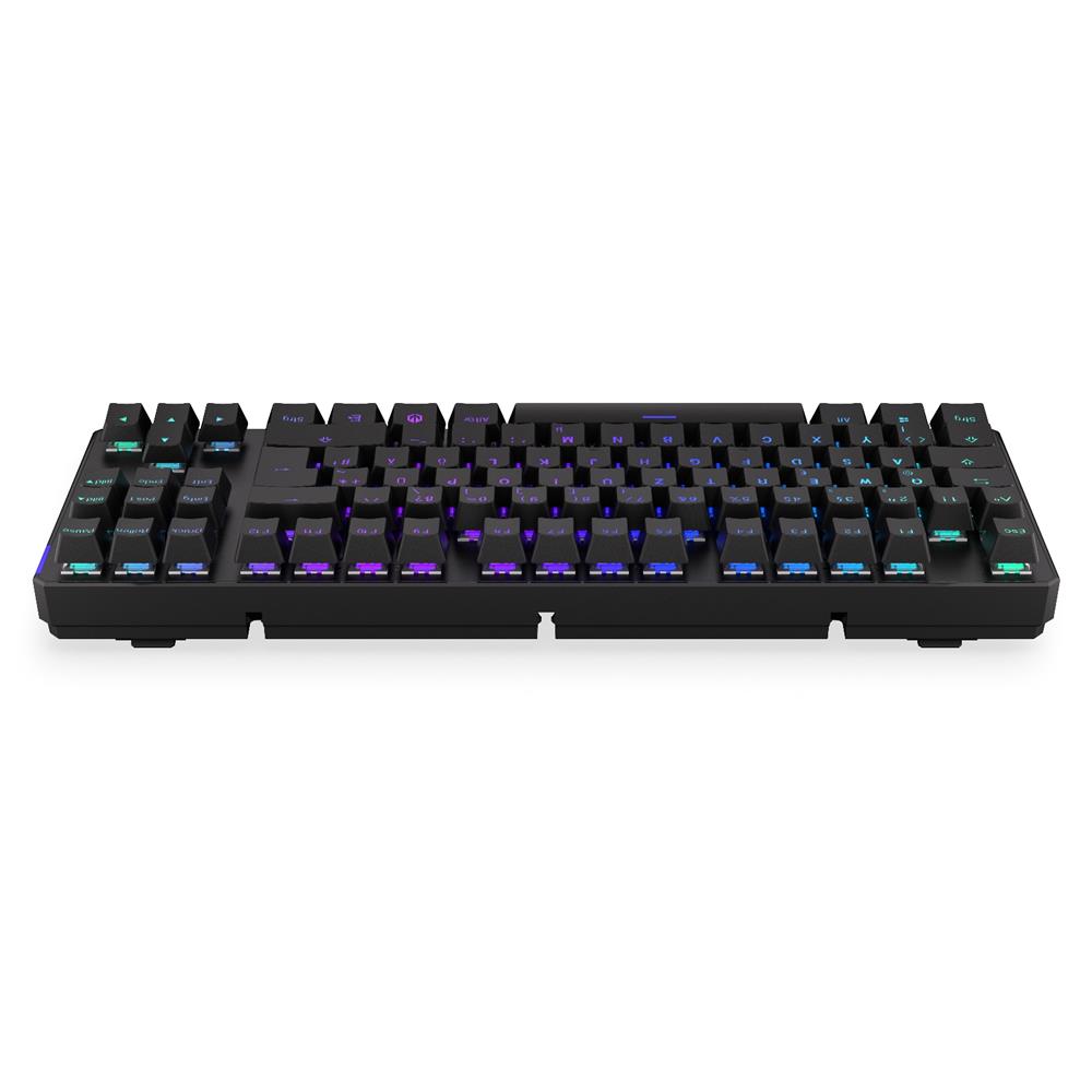 ENDORFY Keyboard Thock TKL Wireless, DE-Layout, Tastatur, Kabellos, Schwarz, Beleuchtet