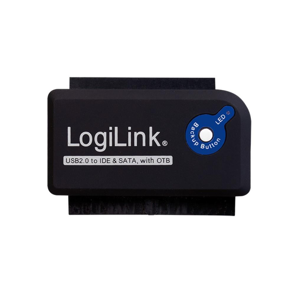 LogiLink Adapter USB 2.0 zu IDE & SATA Adapter
