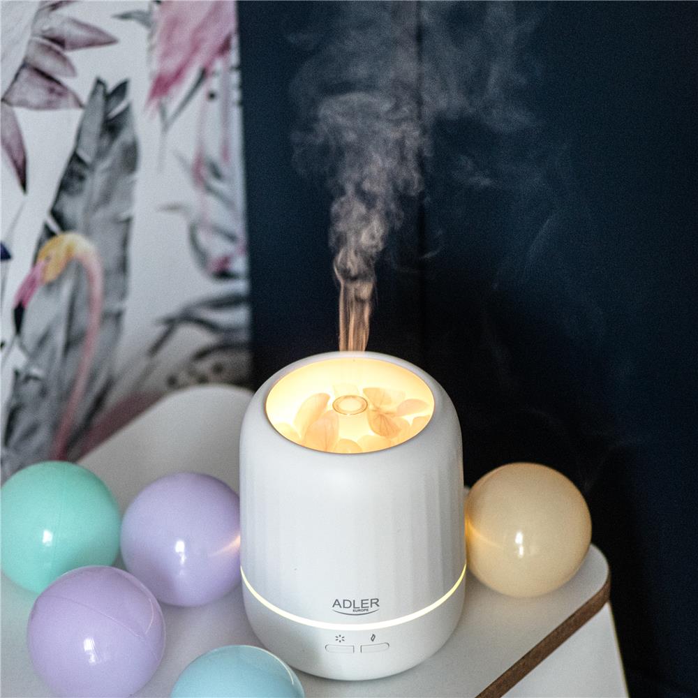 Adler AD 7968 USB 3in1 Ultraschall Aroma Diffuser für Ätherische Öle 7 Farben