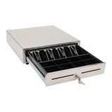 Olympia Kassenlade LD 410AT Metall Geldlade Münzfächer Scheinfächer schwarz