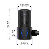 ENDORFY Solum Studio USB Mikrofon mit verstellbarem Arm