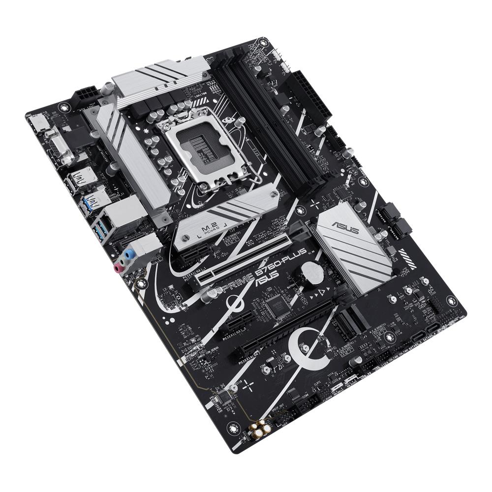 ASUS PRIME B760-PLUS Gaming Mainboard Sockel Intel LGA 1700 (ATX, DDR5, PCIe 5.0, 3x PCIe 4.0 M.2)