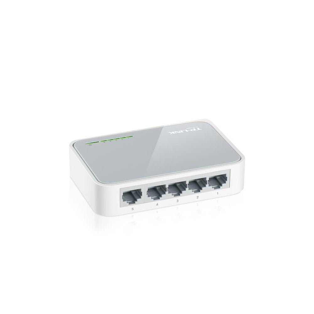 TP-Link TL-SF1005D 5-Port 10/100Mbit/s Unmanaged Desktop Switch Auto-MDI/MDIX