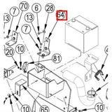 Nilfisk Original 56510762 Bremsschuh-Kit Ersatzteil