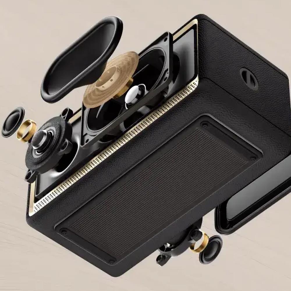 Edifier ES60 Bluetooth Lautsprecher, Creme - Ambientebeleuchtung, bis zu 9h Akku, IP66 wasserfest & staubdicht