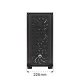 ENDORFY Arx 500 Air, Gehäuse, Glas-Seitenfenster, schwarz