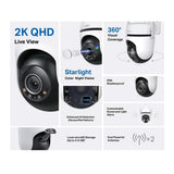 TP-Link Tapo C520WS Outdoor WLAN Kamera 2K schwenkbar neigbar IP66 Nachtsicht
