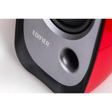 Edifier R12U USB-Lautsprecher mit AUX-Kopfhöreranschluss und Lautstärkeregler, Rot