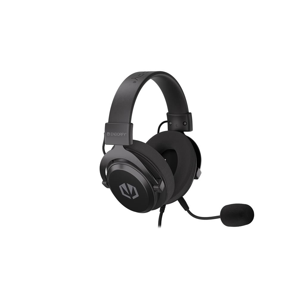 ENDORFY VIRO Infra EY1A003, Gaming Headset, Kopfhörer mit Mikrofon, Schwarz, Klinke, Over-Ear