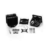 be quiet! Dark Rock Pro 5 Luftkühler hohe Kühlleistung 7 Hochleistungs-Heatpipes PWM Lüfter leiser Betrieb Speed Switch
