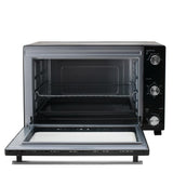 Adler AD 6028 Elektrobackofen 60 L mit Umluft Timer und Drehspieß Schwarz