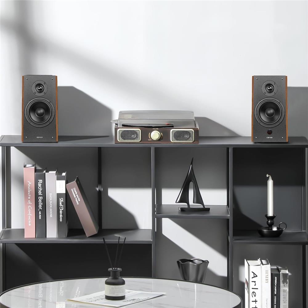 Edifier R2000DB – 2.0 Bluetooth Lautsprecher, 120W RMS, Optical, Warm Oak