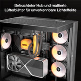 be quiet! Light Wings LX 120mm PWM Reverse Black Lüfter 7 optimierte und invertierte Lüfterblätter