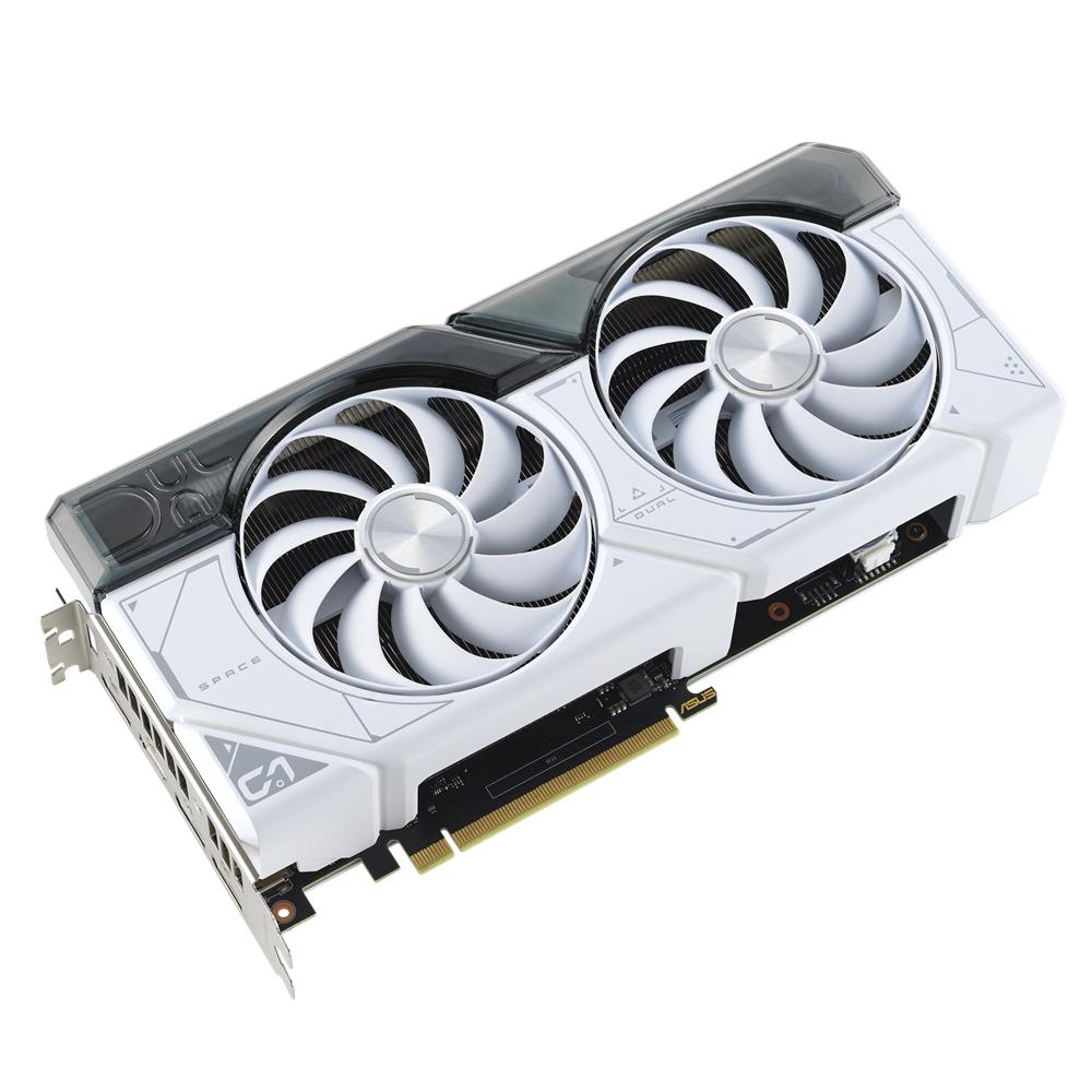 ASUS Dual GeForce RTX 4070 OC White Edition 12GB GDDR6X Gaming Grafikkarte NVIDIA weiß