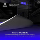 ENDORFY Crystal Onyx White XL Mauspad weiß rutschfest 900 x 400 mm