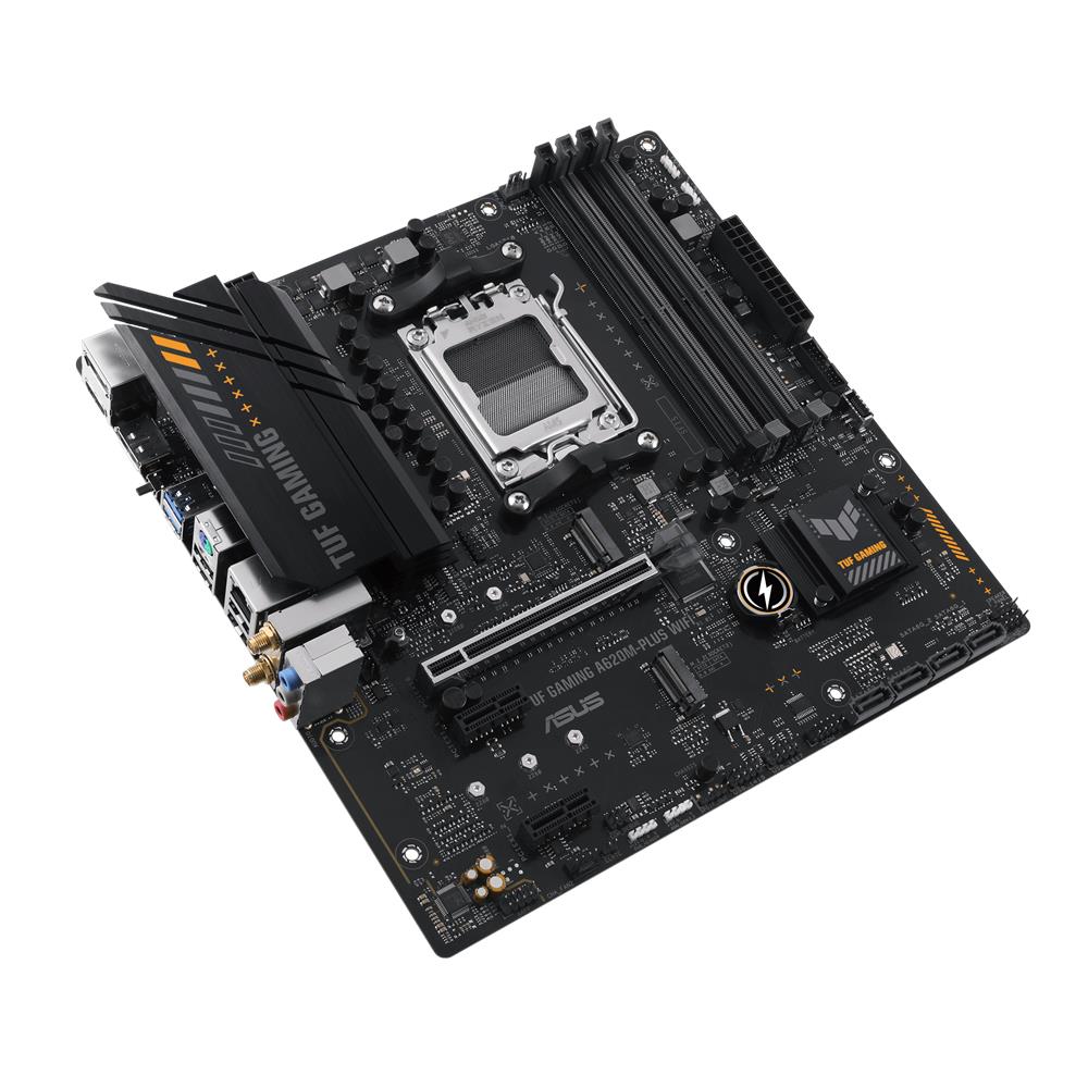 ASUS TUF Gaming A620M-PLUS WIFI Mainboard AM5 mATX DDR5 PCIe 4.0 WiFi 6