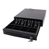 Olympia Kassenschublade SD 335C Kunststoff Geldlade Kassenlade Münzfächer Scheinfächer schwarz