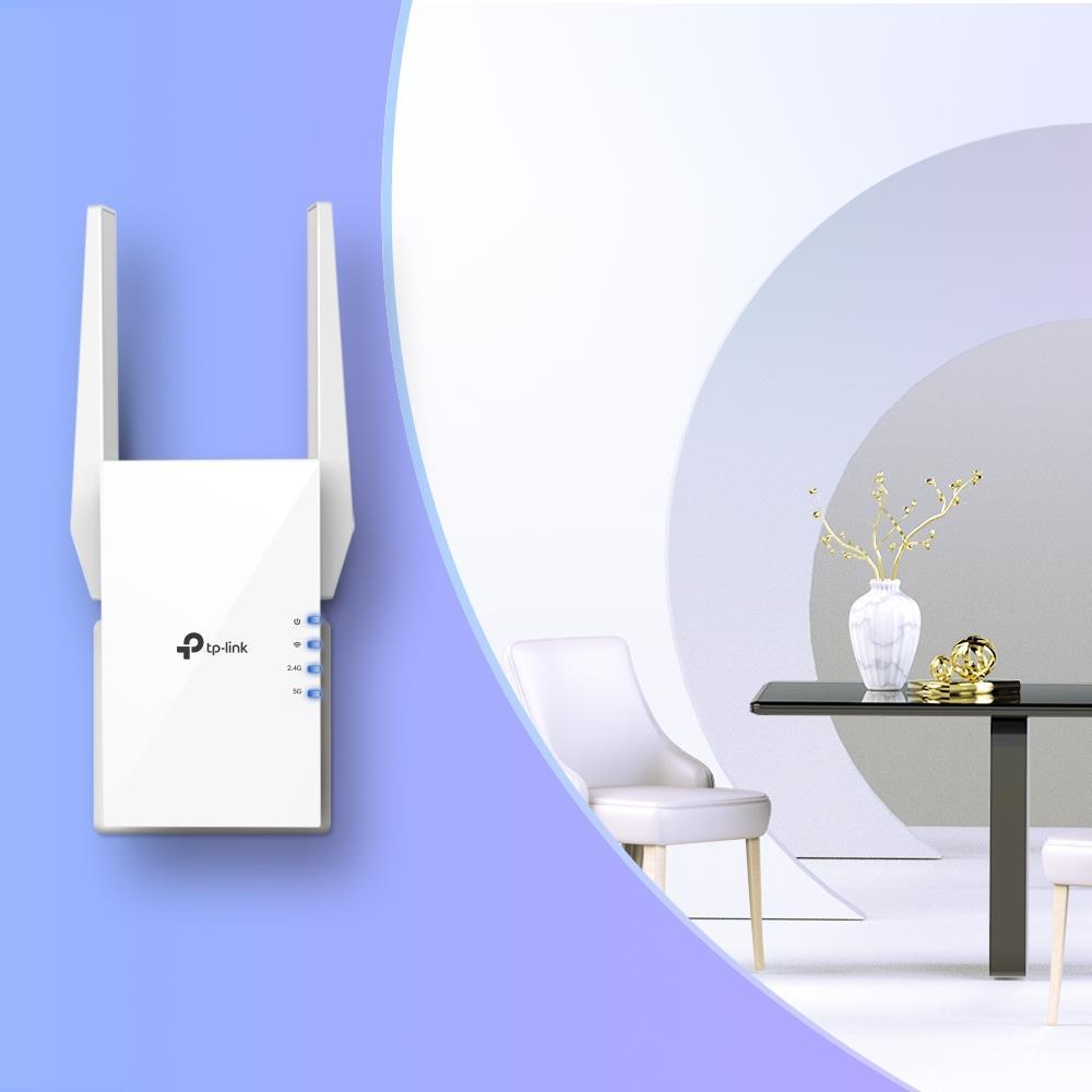 TP-Link RE505X AX1500 Dualband WLAN Repeater Wi-Fi 6 Mesh Netzwerk Gigabit Ethernet | refurbished