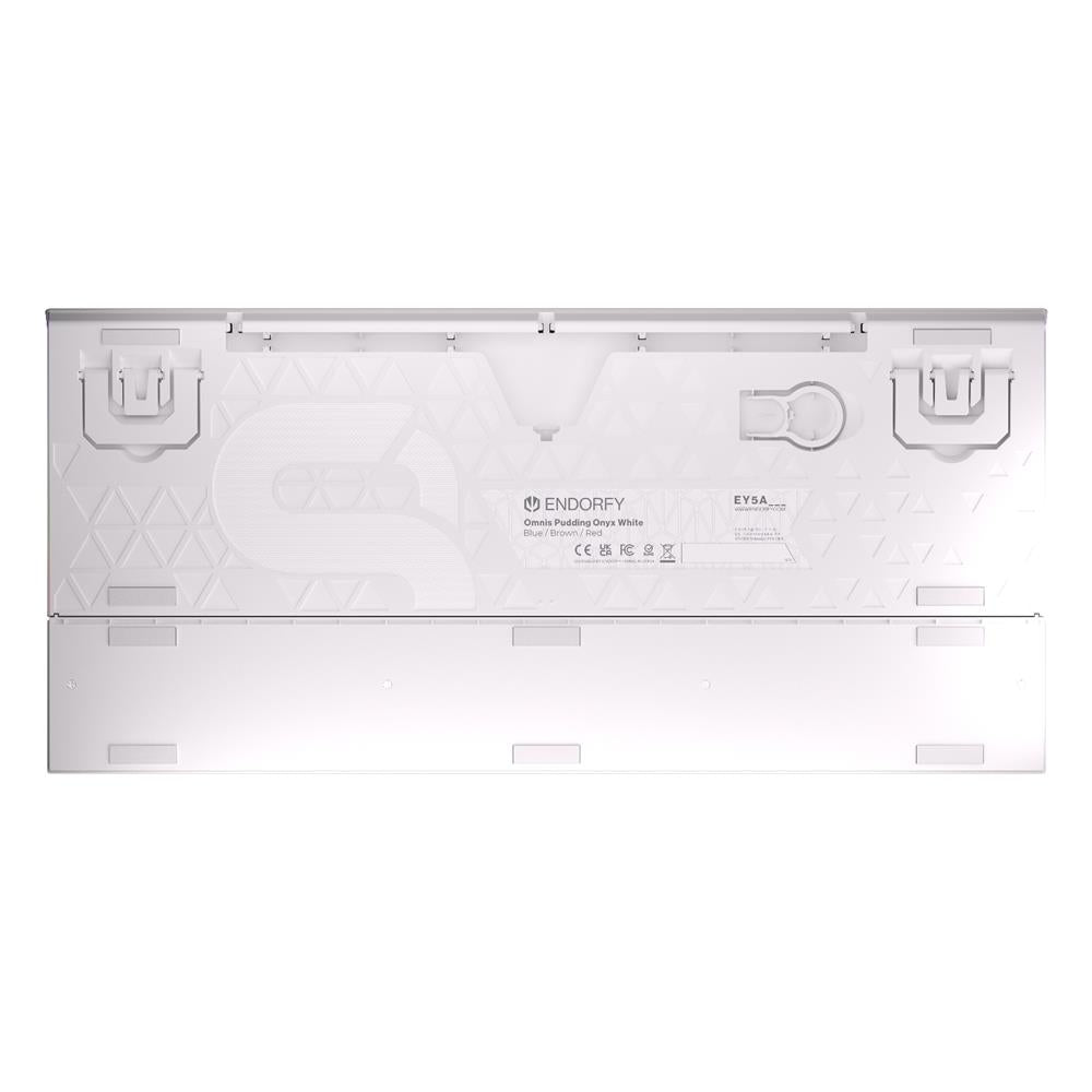 ENDORFY EY5A035 - Mechanische Tastatur (US-Layout), Omnis Pudding Onyx White Brown, Full Size