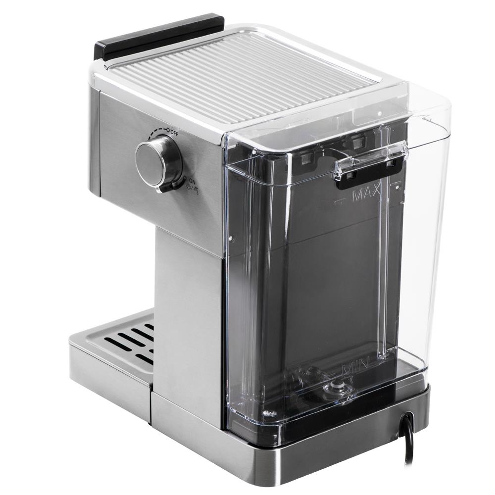 Adler AD 4390 Siebträgermaschine 20 Bar, PID Temperaturkontrolle, Thermoblock, Milchaufschäumer, 1350 W