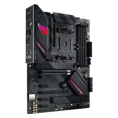 ASUS ROG Strix B550-F Gaming Mainboard Sockel AM4 ATX Ryzen PCIe 4.0 Intel 2,5 Gbit/s-Ethernet 2x M.2 mit Kühlern SATA 6Gbit/s USB 3.2 Gen 2