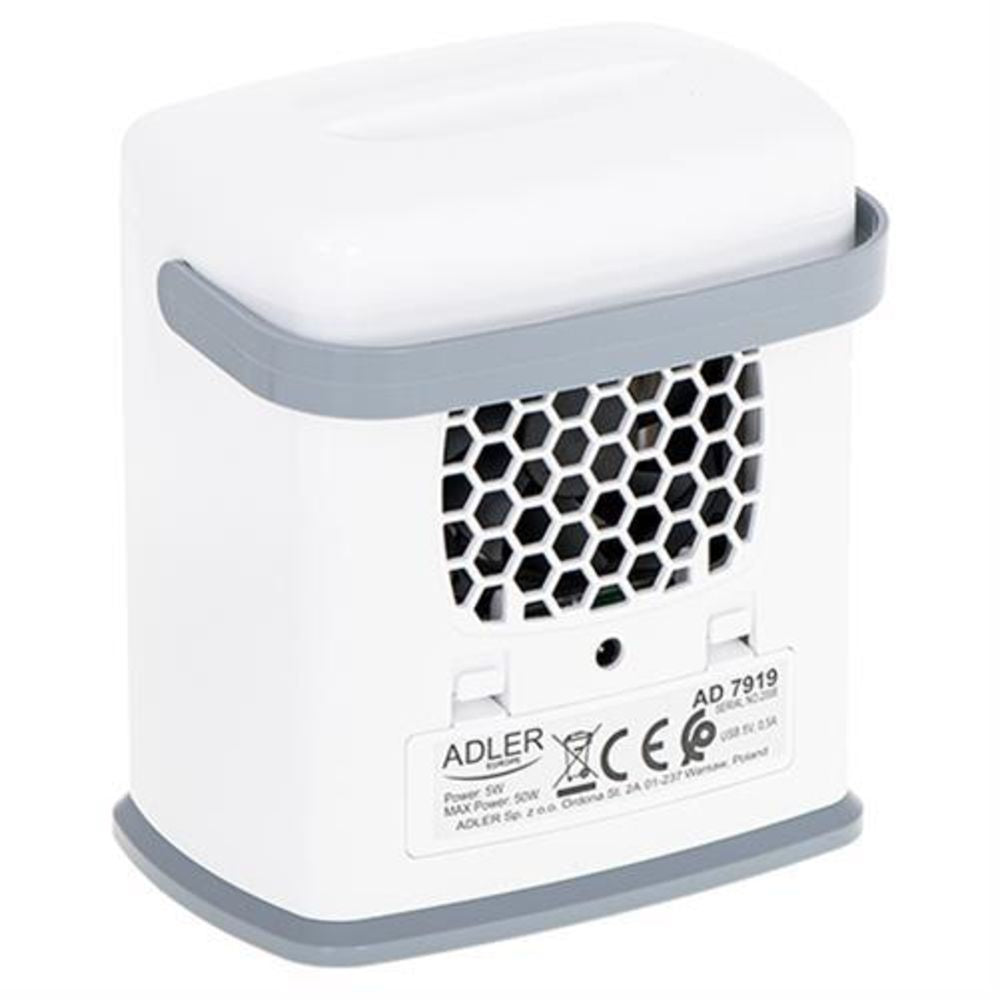 Adler AD 7919 Luftkühler 3in1 mobile Klimagerät weiß USB 4 x AA Batterie Luftfilter Luftbefeuchter