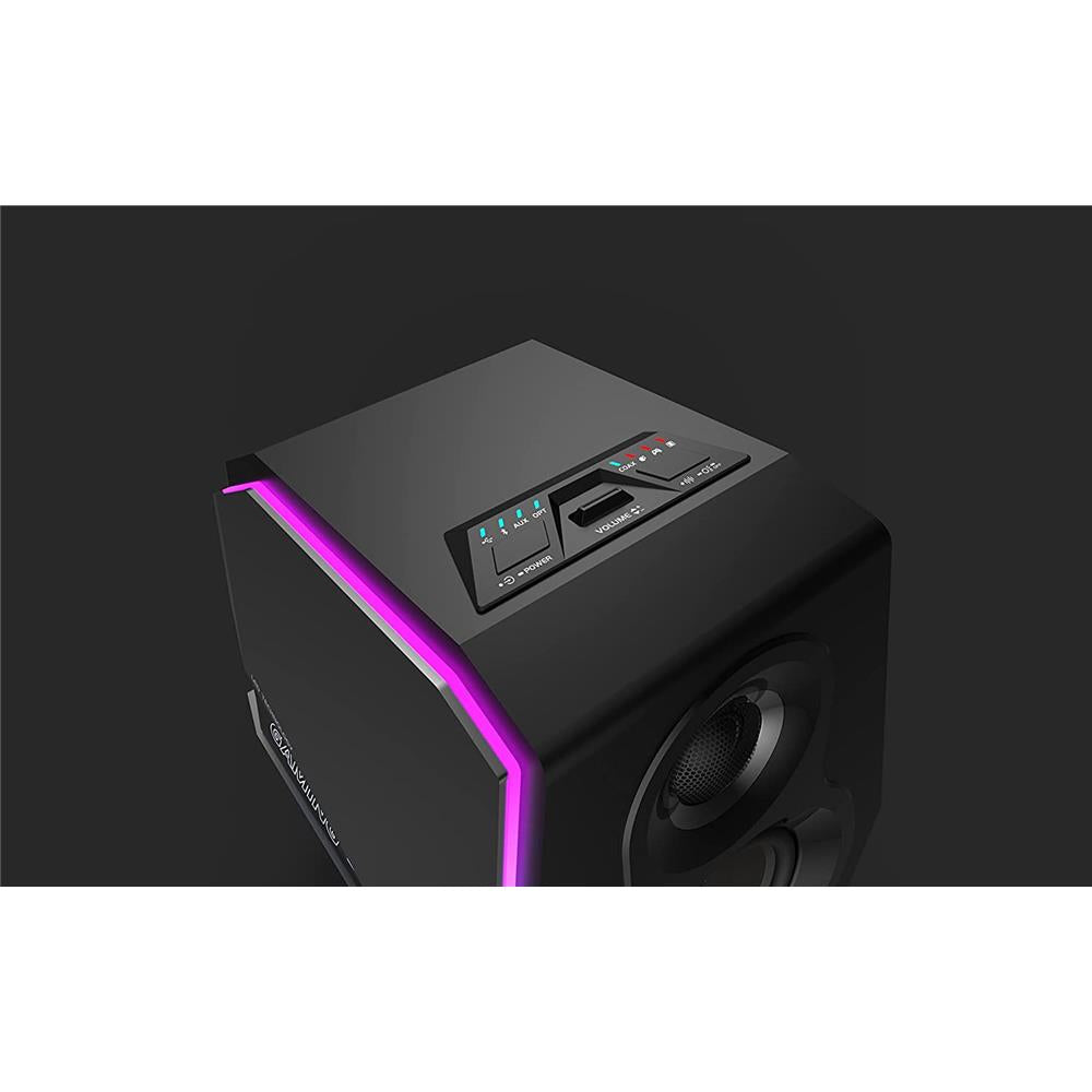 Edifier G5000 Gaming-Lautsprecher mit Bluetooth und RGB-Beleuchtung, Schwarz