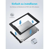 GRAUGEAR Einbaurahmen für 2.52 HDD/SSD