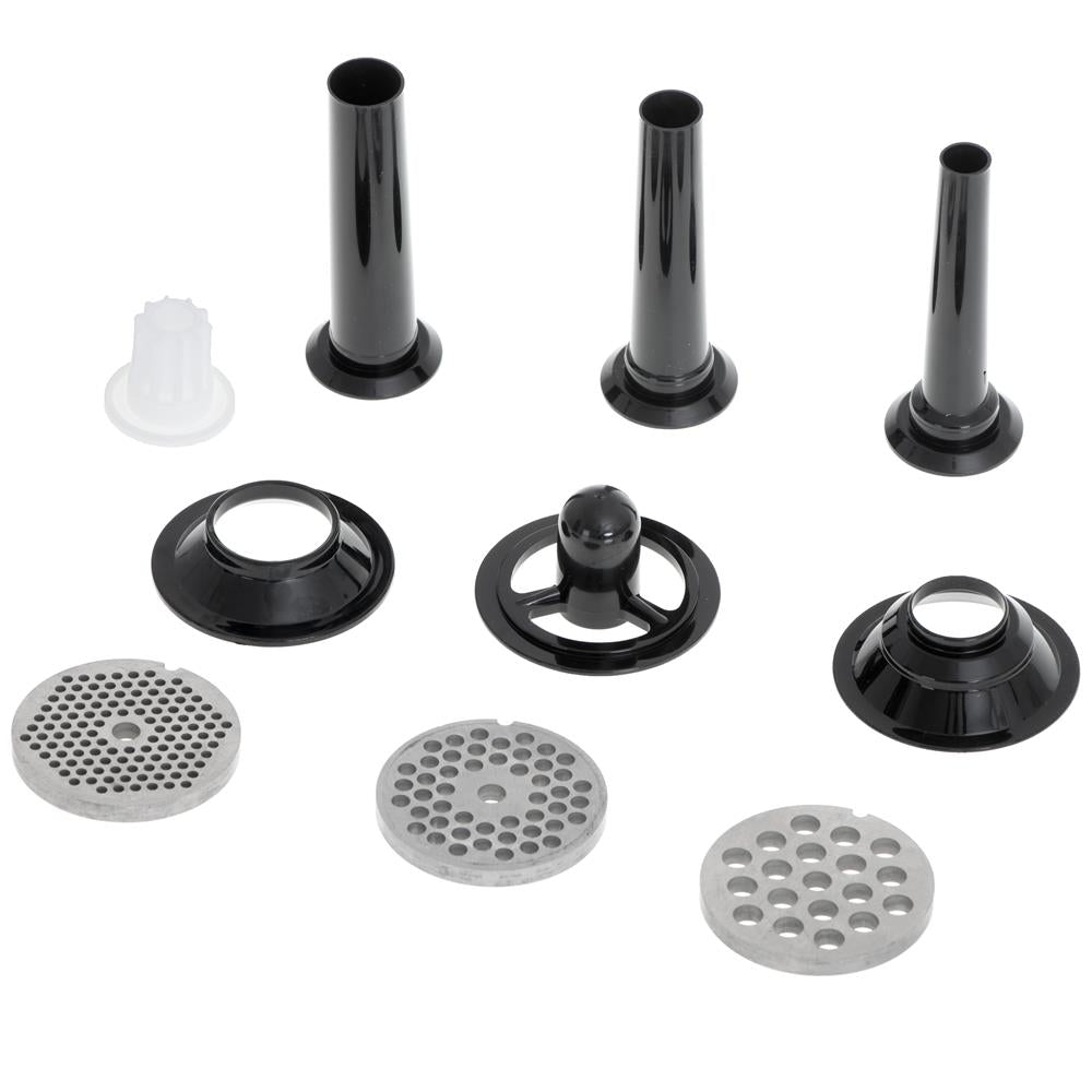Camry CR 4812 Fleischwolf 1600 Watt Schwarz Silber 3 Edelstahlsiebe 2 Stufen Zerkleinerer