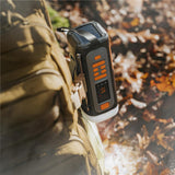 Adler AD 1920 Notfallradio Schwarz Solar Kurbel 4500mAh Bluetooth Taschenlampe