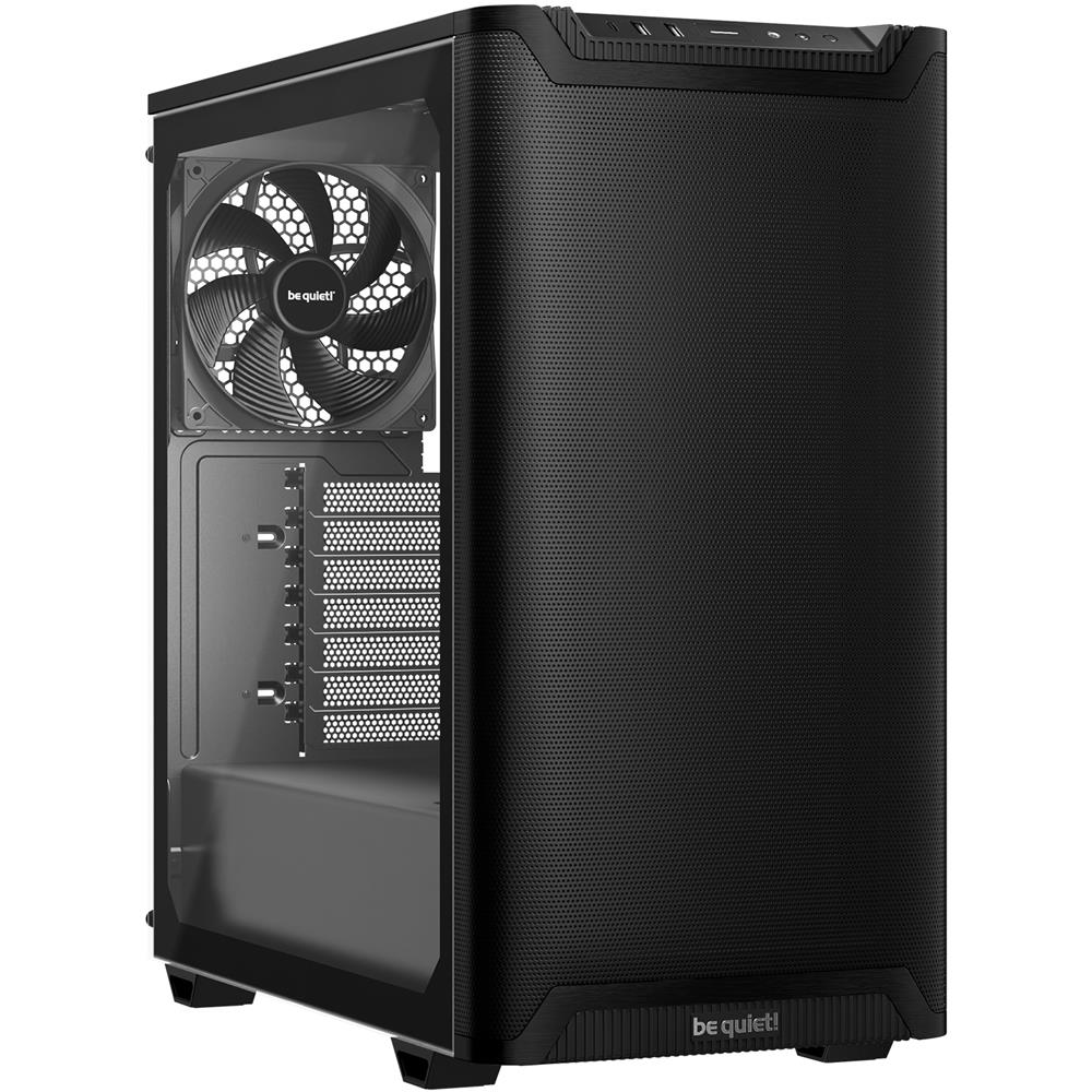 be quiet! Pure Base 501 Airflow Window Black PC-Gehäuse 2 vorinstallierte Pure Wings 3 140mm PWM-Lüfter