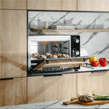 Adler AD 6028 Elektrobackofen 60 L mit Umluft Timer und Drehspieß Schwarz