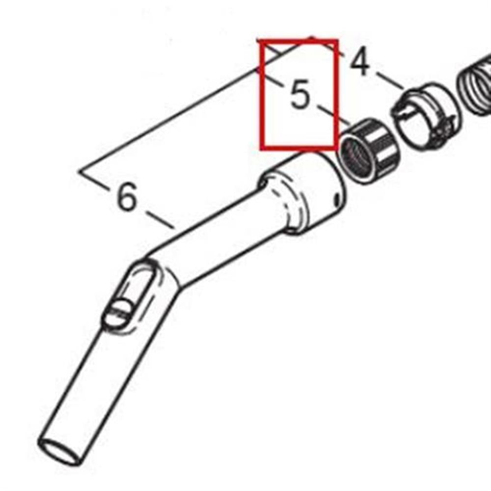 Nilfisk Original 302000476 Überwurfmuffe 32 ATTIX Staubsauger Zubehör