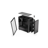 ENDORFY Case Arx 700 Air, PC-Gehäuse, Schwarz, Glas-Seitenpanel, inklusive 5 Lüfter