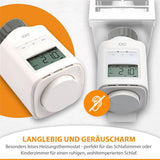 IOIO HT 2000-23 elektronisches Heizkörperthermostat 5er Pack programmierbar Heizthermostat digital