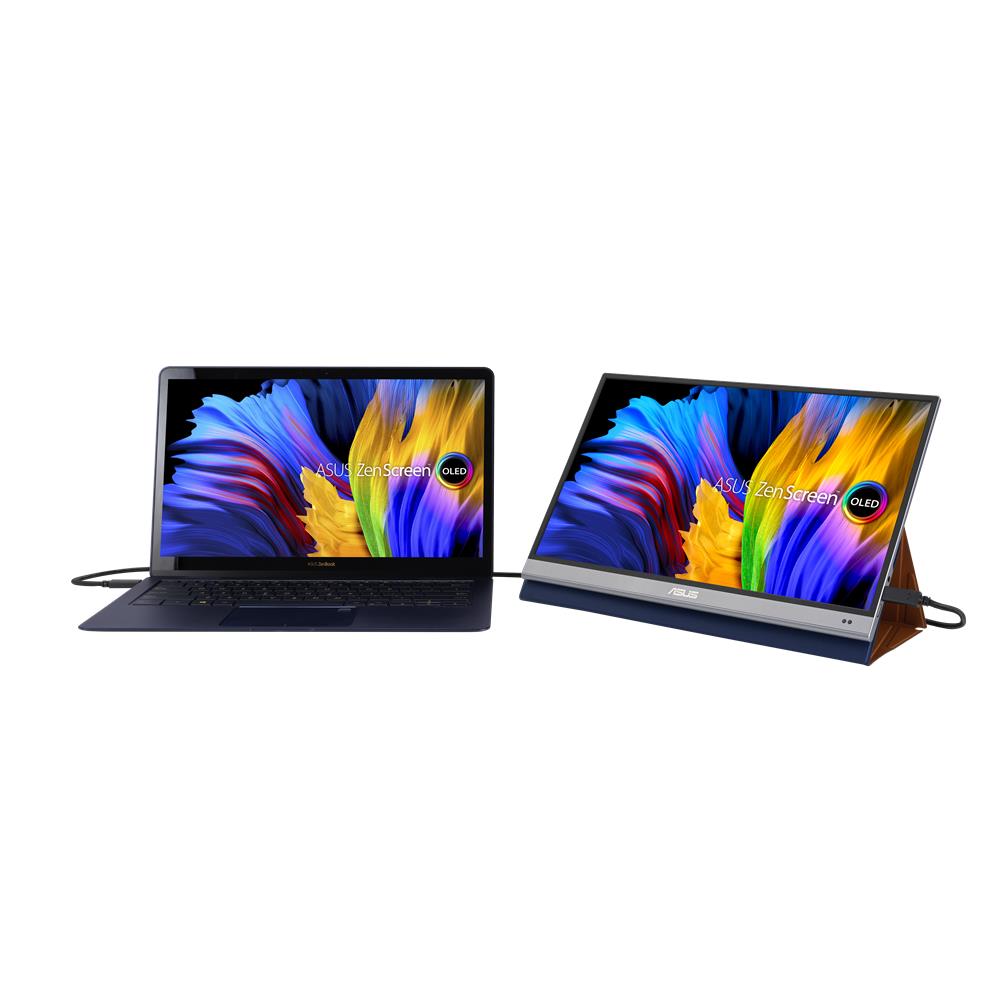 ASUS ZenScreen OLED MQ16AH tragbarer 15,6 Zoll Monitor FHD OLED DCI-P3 1ms Näherungssensor