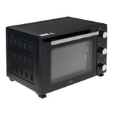 Adler AD 6025 Elektrobackofen 35 L mit Ober Unterhitze Umluft und Drehspieß Schwarz