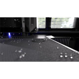 ENDORFY Crystal Black L Mauspad schwarz rutschfest 450 x 400 mm