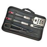 Adler AD 6727 Barbecue-Besteck-Set - aus Edelstahl in eleganter Transporttasche