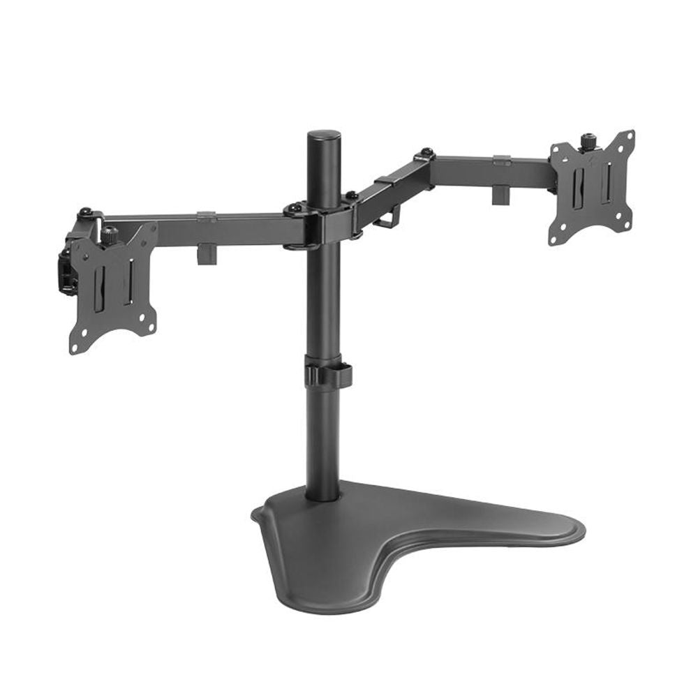 LogiLink 2-fach Monitorständer 17-32" Stahl Armlänge: je 390 mm