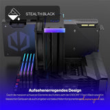 ENDORFY Fera 5 Black ARGB CPU-Kühler, Beleuchtet, inklusive Wärmeleitpaste | EY3A012