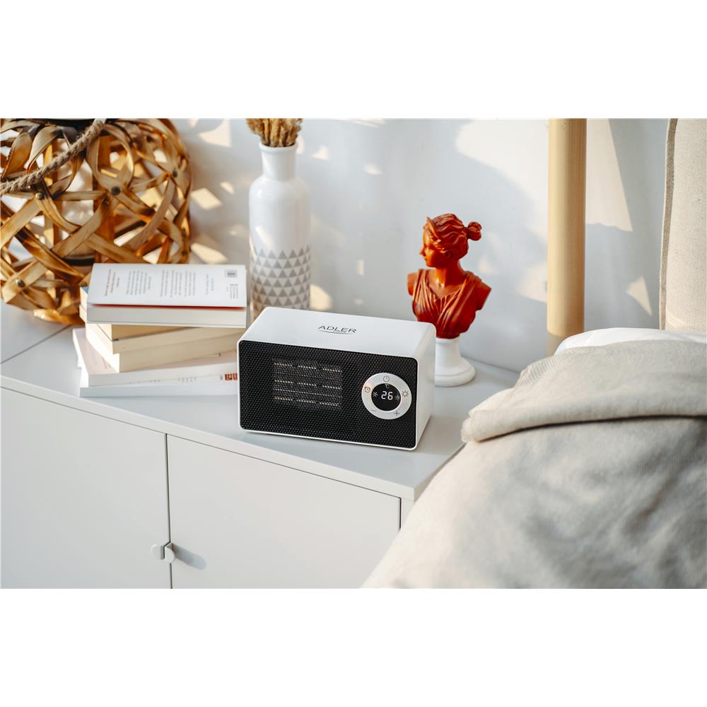 Adler Keramik-Heizlüfter AD 7746 Mit LCD-Touchscreen – Schnell Warm, Sicher & Leise