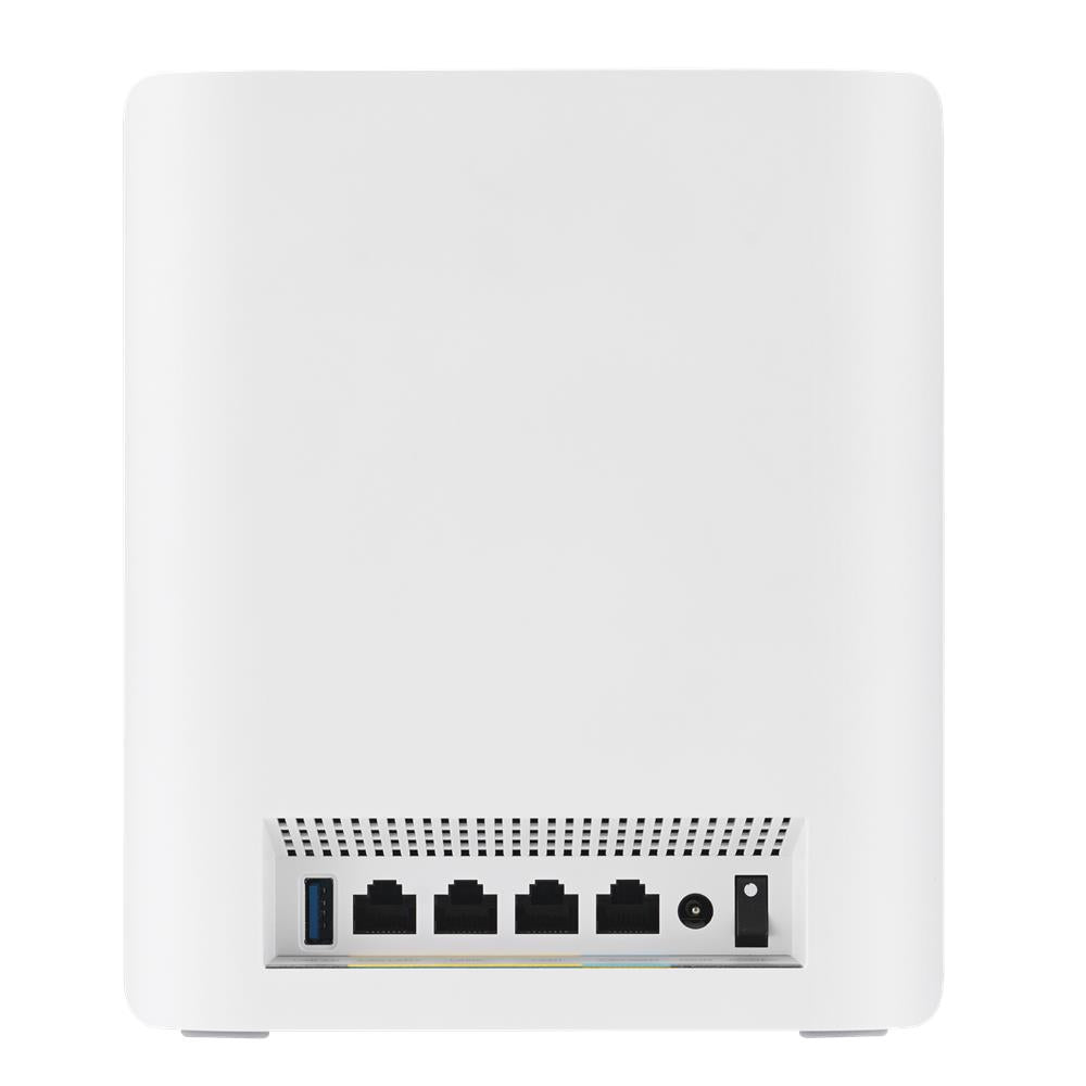 ASUS ZenWiFi BT8 Tri‑Band WiFi 7 Mesh Router 2er Set mit 6 GHz, 14 Gbit/s und 2,5G Ports